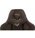 Кресло игровое Бюрократ VIKING KNIGHT LT10 FABRIC коричневый крестовина металл. Фото товара с разных ракурсов.