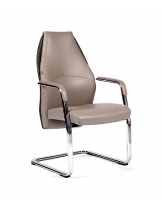 Кресло офисное Chairman BASIC V экопремиум, светло-бежевый/темно-серый N