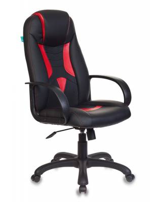 Игровое кресло геймерское VIKING-8 (черно-красный кожзам)