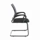 Кресло для приемных и переговорных  "Fly CF-100", серое/черное, 532089. Фото товара с разных ракурсов.