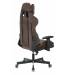 Кресло игровое Бюрократ VIKING KNIGHT LT10 FABRIC коричневый крестовина металл. Фото товара с разных ракурсов.