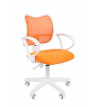 Офисное кресло Chairman 450 LT Россия белый пластик TW-16/TW-66 оранжевый