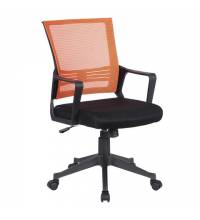 Кресло  " Balance MG-320", с подлокотниками, комбинированное черное/оранжевое, 531832