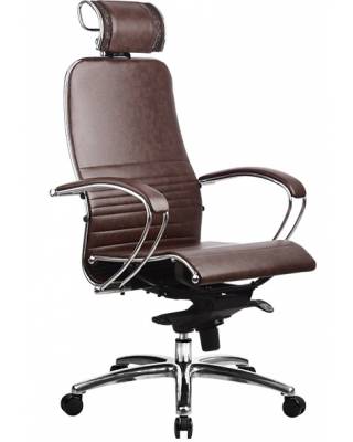 Кресло Samurai K-2.03 коричневая кожа