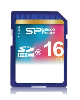 Флеш карта SDHC 16Gb Class10 Silicon Power SP016GBSDH010V10 w/o adapter