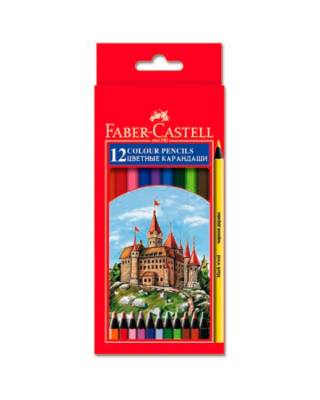 Карандаши цветные Faber-Castell Colour Pencils 115808 12цв. карт.кор.