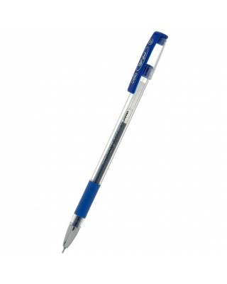 Ручка гелевая Cello TOP GEL 0.5мм синий индив. пакет с европодвесом