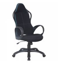 Кресло офисное  PREMIUM "Force EX-516", ткань, черное/вставки синие, 531572