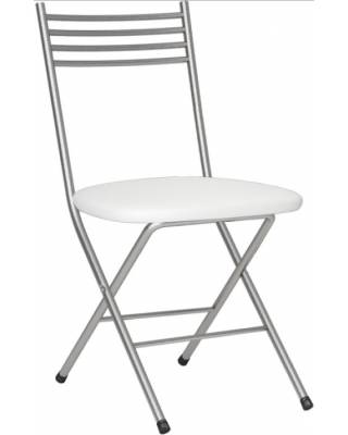 Складной стул Бистро-200 (Мраморный кожзам №10).