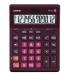 Калькулятор CASIO GR-12C-WR, 12-разрядный, бордовый. Фото товара с разных ракурсов.