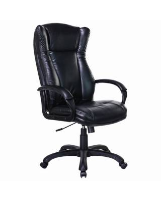 Кресло офисное  PREMIUM "Boss EX-591", экокожа, черное