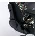 Кресло компьютерное  "Military GM-140", две подушки, экокожа, черное с рисунком милитари, 532802. Фото товара с разных ракурсов.