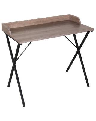 Стол на металлокаркасе BRABIX LOFT CD-008 (ш900*г500*в780мм), цвет морёный дуб, 641863