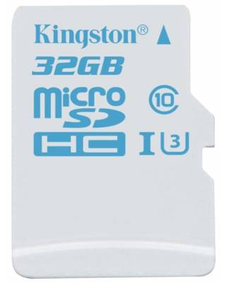 Флеш карта microSDHC 32Gb Class10 Kingston SDCAC/32GB + adapter