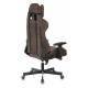 Кресло игровое Бюрократ VIKING KNIGHT LT10 FABRIC коричневый крестовина металл. Фото товара с разных ракурсов.
