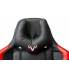 Кресло игровое Бюрократ VIKING 5 AERO RED черный/красный искусственная кожа. Фото товара с разных ракурсов.
