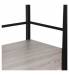 Стол на металлокаркасе BRABIX LOFT CD-005, 1200х520х1200 мм, 3 полки, цвет дуб антик, 641222. Фото товара с разных ракурсов.
