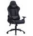 Кресло игровое Cactus CS-CHR-030BLS черный/серебристый эко.кожа с подголов. крестов. сталь главное фото в маленьком размере