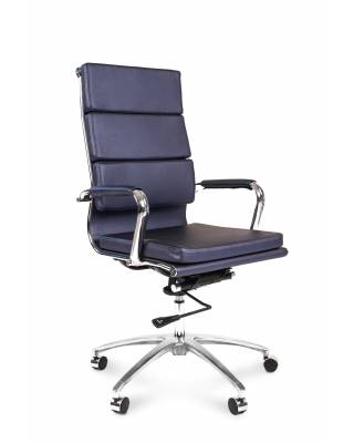 Офисное кресло Chairman 750 синий металлик (5036)