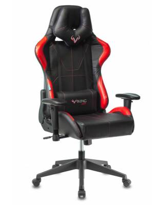 Кресло игровое Бюрократ VIKING 5 AERO RED черный/красный искусственная кожа главное фото