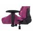 Кресло игровое геймерское Бюрократ VIKING KNIGHT LT15 FABRIC малиновый крестовина металл. Фото товара с разных ракурсов.
