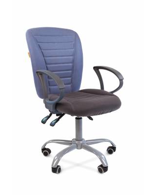 Офисное кресло Chairman 9801 Эрго Россия сид.10-128 серый/сп.10-141 голубой