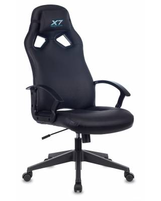 Кресло игровое A4Tech X7 GG-1000B черный искусственная кожа крестовина пластик