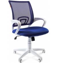 Кресло chairman 696W (синее)