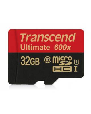 Флеш карта microSDHC 32Gb Class10 Transcend TS32GUSDHC10U1 Ultimate + adapter