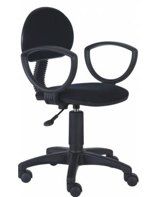 Кресло бюрократ CH-213AXN (Черное)