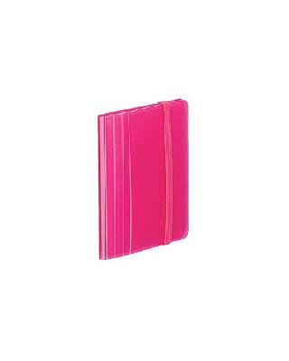 Визитница Kokuyo NOVITA 85х10мм (60 визиток) пластик розовый