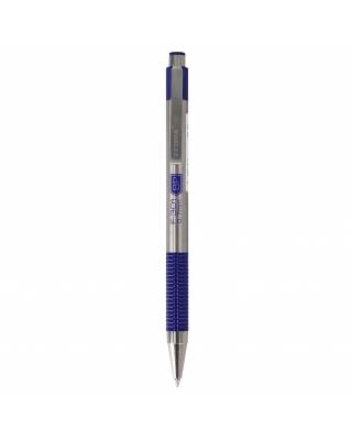 Ручка шариковая Zebra F-301 (F-301 BL) авт. 0.7мм корпус метал. синие чернила
