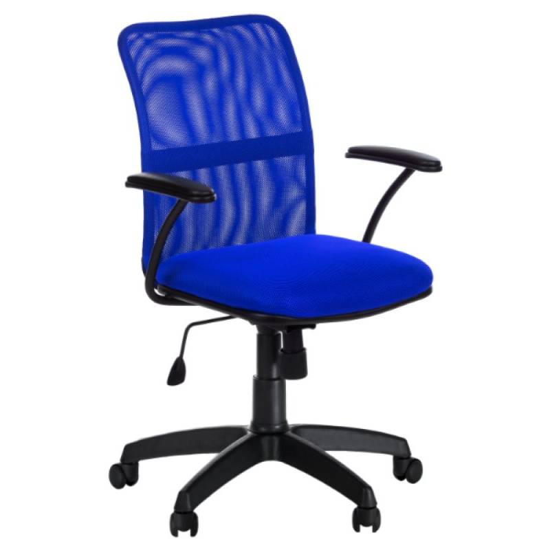 Кресло Форум + (синяя ткань TW, пластик) главное фото