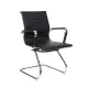 Кресло Бюрократ CH-883-LOW-V/BLACK низкая спинка черный искусственная кожа главное фото в маленьком размере