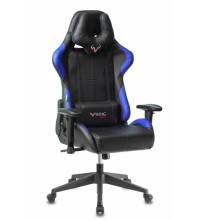 Кресло игровое геймерское Бюрократ VIKING 5 AERO BLUE черный/синий искусственная кожа