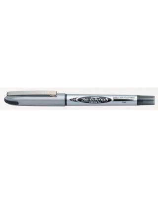 Ручка-роллер Zebra ZEB-ROLLER B&AX5 0.5мм стреловидный пиш. наконечник черный/черный блистер (2шт)