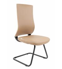 Кресло руководителя Chairman 500V Россия экокожа бежевый БП