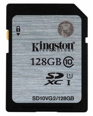 Флеш карта SDXC 128Gb Class10 Kingston SD10VG2/128GB