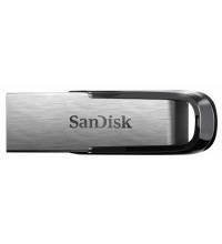 Флеш Диск Sandisk 16Gb Cruzer Ultra Flair SDCZ73-016G-G46 USB3.0 серебристый/черный