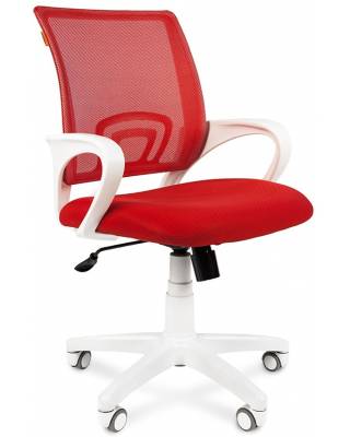 Кресло chairman 696W (красное)
