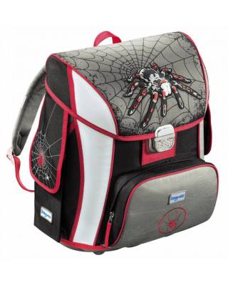 Ранец Step By Step BaggyMax Simy Spider серый/рисунок паук