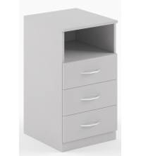 Тумба приставная SC-3D.1 Серый 407х450х760