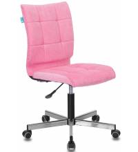 Кресло бюрократ CH-330M/Pink (Ткань Велюр)