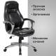 Кресло офисное  PREMIUM "Turbo EX-569", экокожа, спортивный дизайн, черное. Фото товара с разных ракурсов.