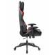 Кресло игровое Бюрократ VIKING 5 AERO RED черный/красный искусственная кожа. Фото товара с разных ракурсов.