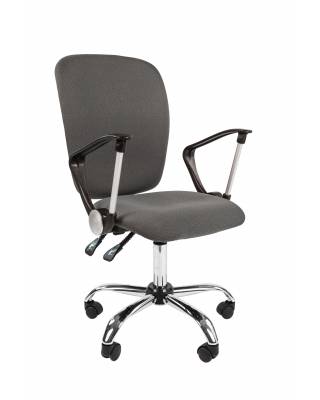 Офисное кресло Chairman 9801 Россия 15-13 серый хром N-А