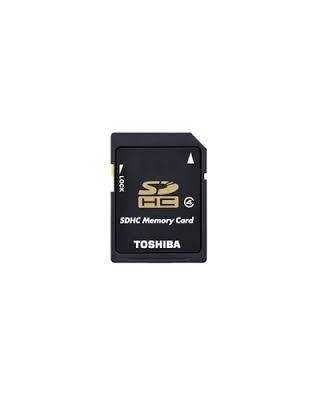 Флеш карта microSDHC 16Gb Class4 Toshiba THN-M102K0160M2 M102 + adapter