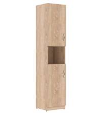 Шкаф колонка с 2-мя глухими малыми дверьми SR-5U.4(R) Дуб Сонома светлый 386х375х1815