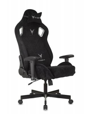 Кресло игровое Knight Outrider черный Light-20 с подголов. крестов. металл главное фото