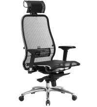 Кресло руководителя Samurai S-3.04 Infinity Easy Clean (Черный)